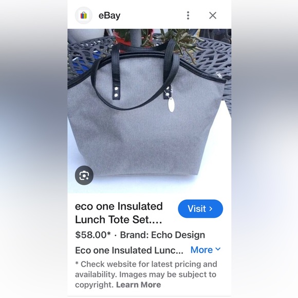 Eco One Lunch Bag - never been used! - Picture 7 of 12